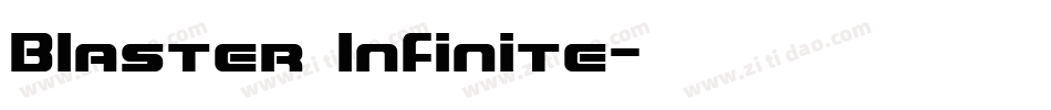 Blaster Infinite字体转换